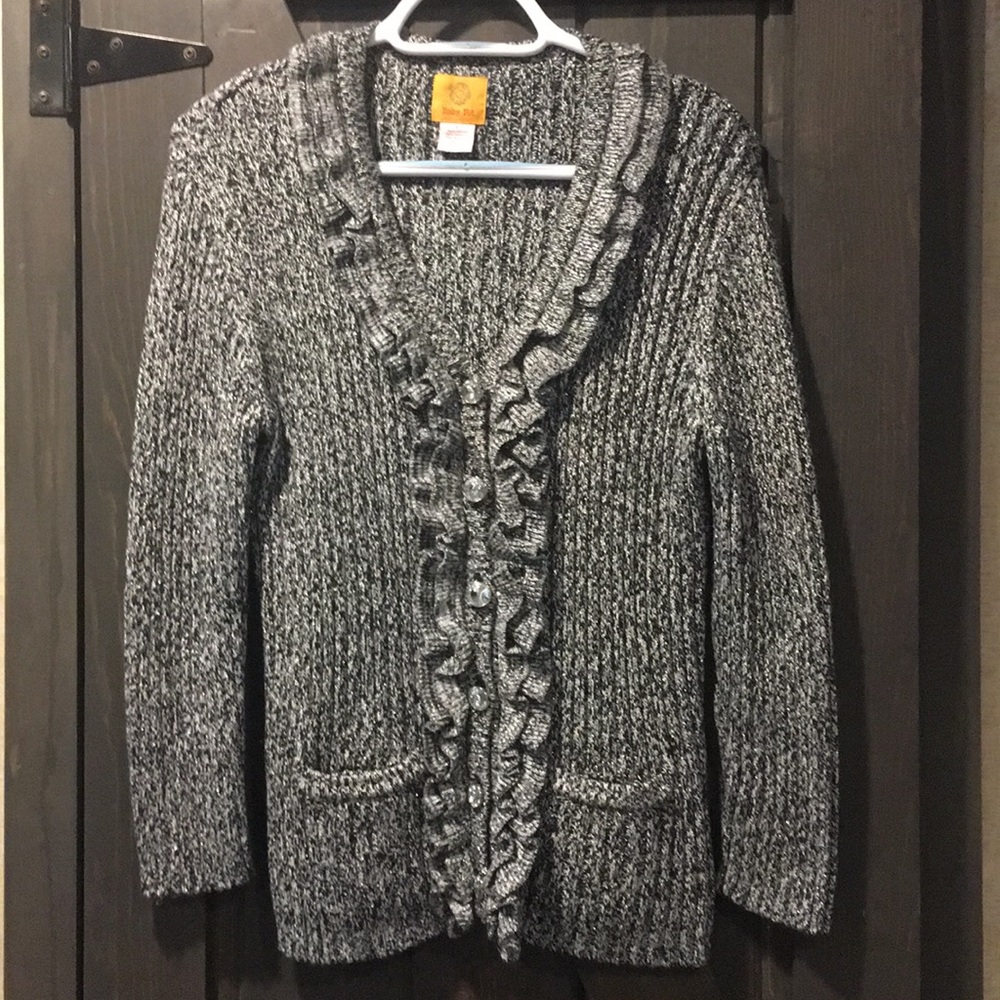 Ruby Rd. Shimmer Sweater/Cardigan